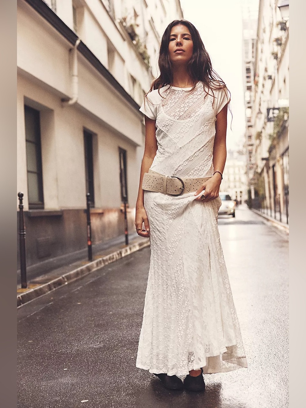 FREE PEOPLE Cypress Lace
Maxi white dress medium - Picture 3 of 12